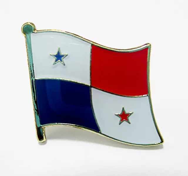 Panama National Flag Metal Lapel Pin Flag Pin