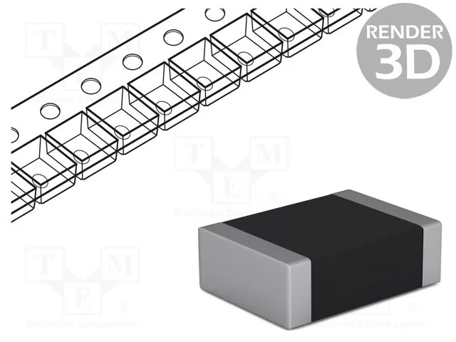 Drossel: Draht 1812 4Ω 160mA 33uH SMD Q: 50  ftest: 2,52MHz DL1812-33 Drosseln