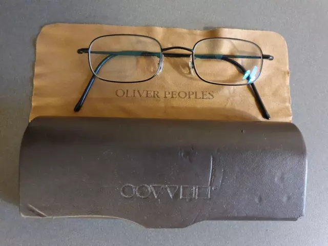 Oliver Peoples Brille Unisex incl. Original Etui und Tuch