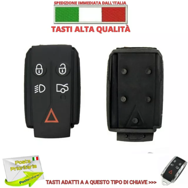 Tasti Pulsanti Chiave Telecomando Keyboard Key JAGUAR XF XKR XK S-TYPE X-TYPE