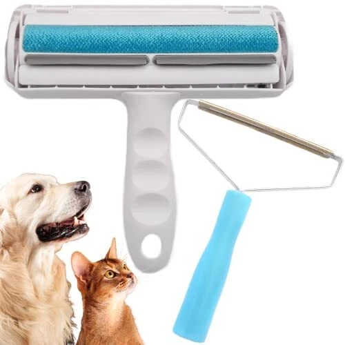 Pet Hair Removers Pack of 2 - Reusable Dog & Cat Hair Remover for Furniture, ...