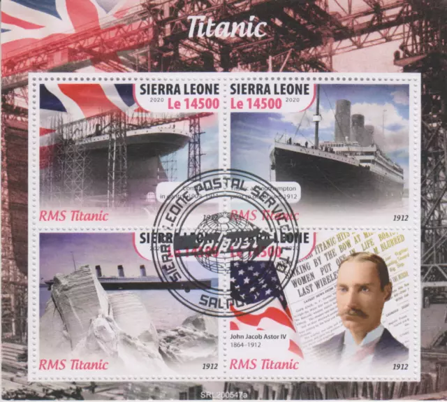 Titanic Sierra Leone gestempelt 7166