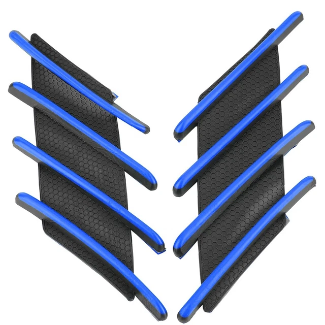 Auto Motorcycle Fuel Tank Anti-slip Gill Decorative Protector Pad Stickers