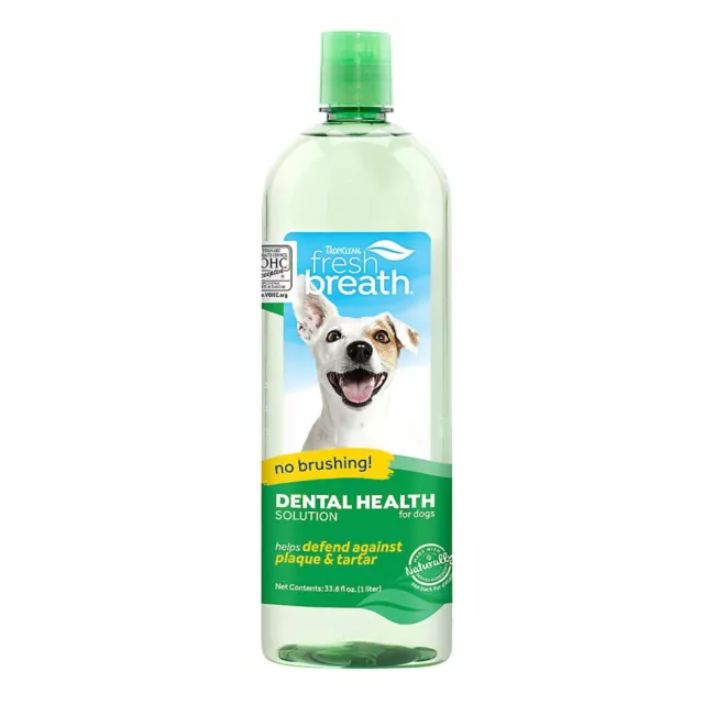 Tropiclean Fresh Breath Dental Health Water Additive Solution for Dogs 473ml