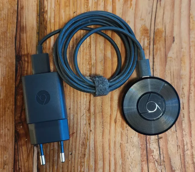 Google Chromecast Audio Passerelle Média Streaming - Noire