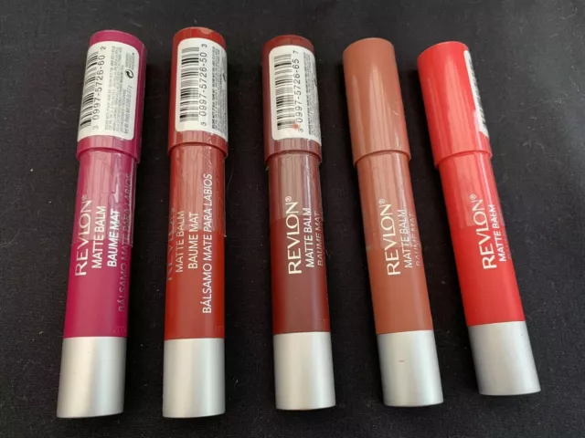 New & Sealed Revlon Matte Lip Balm/Crayon - Various Colours