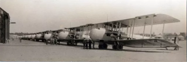 Vickers Victoria Line Up Vintage Photo Raf Royal Air Force 12