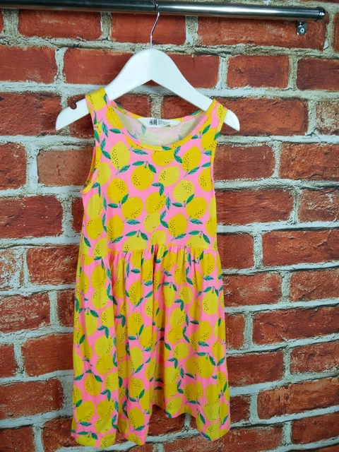 Set Abito Estivo Casual Ragazze Età 2-3 Anni Next H&M Unicorno 98Cm 2