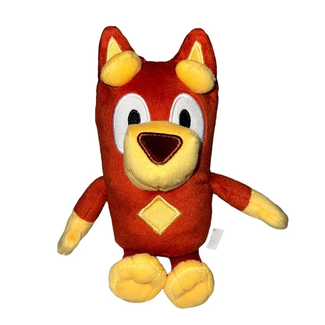 BLUEY FRIENDS & Family Rusty the Red Kelpie Plush 8