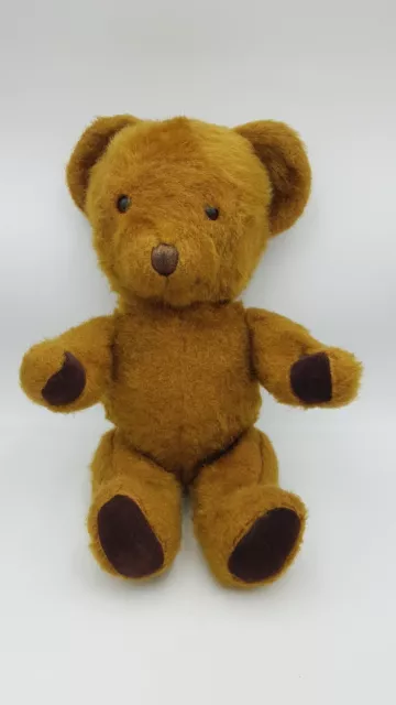Vintage Nylena Plush Jointed Teddy Bear With Growler