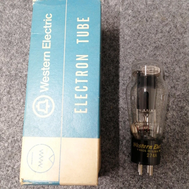 WESTERN ELECTRIC 274A Vacuum tube In Excellent Working Condition Rare