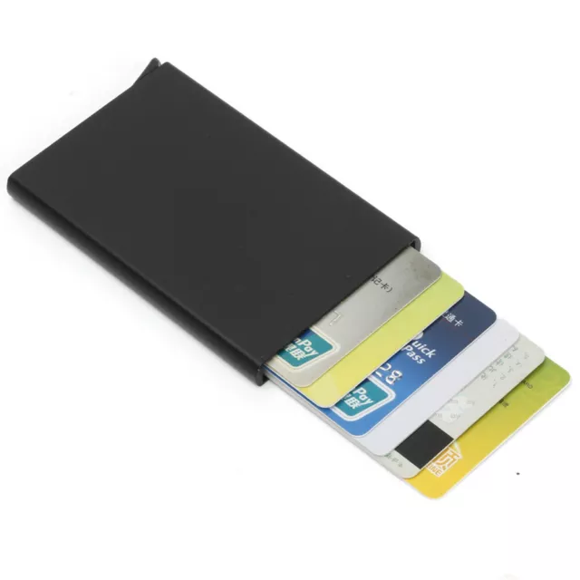 RFID Blocking Aluminum Slim Wallet ID Credit Card Holder Case Protector Purse 2