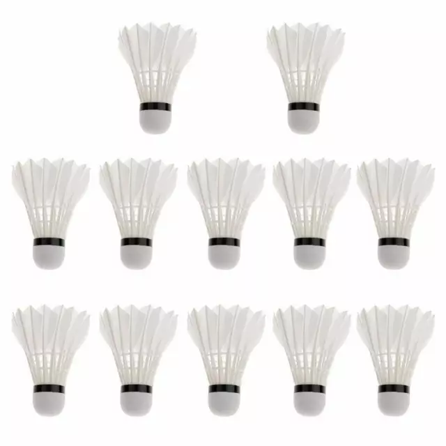 Advanced Goose Feather Badminton Shuttlecocks with Great Stability & Durability Advanced Goose Feather Badminton Shuttlecocks with Great Stability & Durability