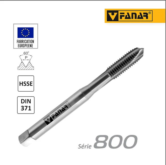vap profesional Taraud HSSE VAP M5 Taraud Machine PROFI DIN 371 B HSSE/VAP M5 - Acier  Rapide Cobalt 5%
