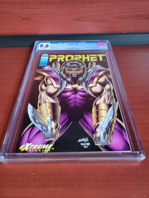 EXCELLENT!  Prophet #1 1993 w/ Coupon Intact Image Comics CGC 9.6 GRADED