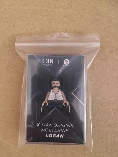 Jin Customs X Naughty Boy Wolverine Logan Versión De Lujo MARVEL X-MEN NUEVO