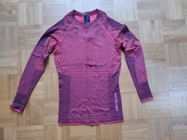 Ortovox 230 Competition Long sleeve, Größe M, Rot Orange, Funktionsshirt 2
