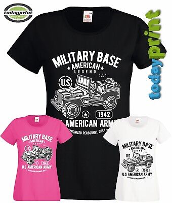 Malvagia Shirt Military Base American Legend, US, ARMY, MILITARE, ESERCITO