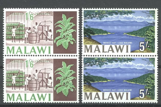 Tabak, See - Malawi - 2 x 48-49 ** MNH 1966/1967