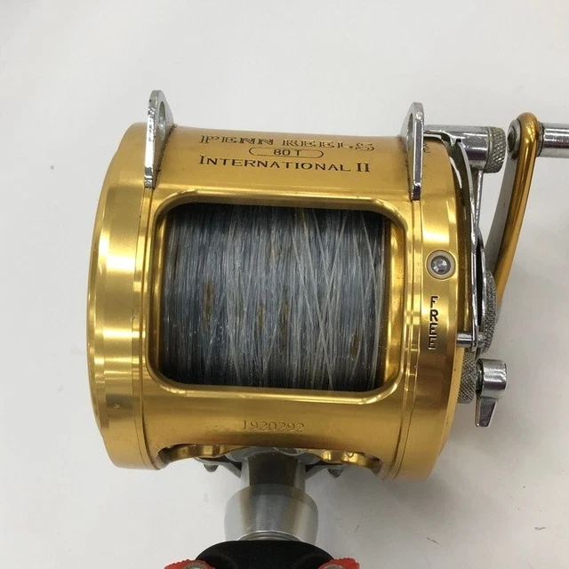 PENN INTERNATIONAL II 80STW 2-Speed Trolling Big Game Fishing Reel