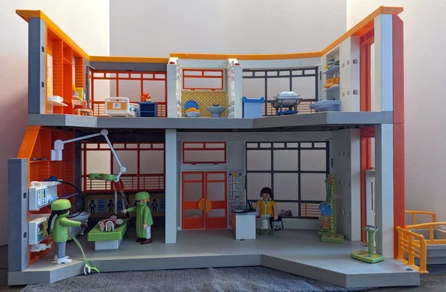 PLAYMOBIL 6657 CITY Life Hospital Infantil Completo con Figuras y