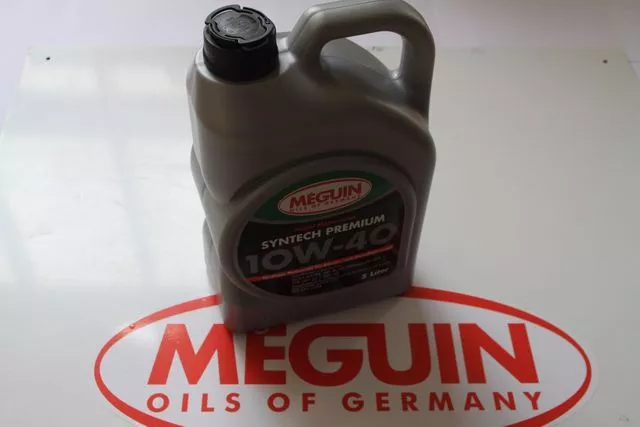 1x 5 Liter Meguin Motoröl Syntech Premium SAE 10W-40 VW 501.01/505.00 MB 229.1