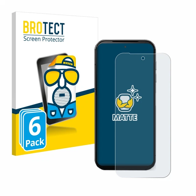 6x Antiriflesso Pellicola Protettiva Opaca per Fairphone 5 Protezione Proteggi