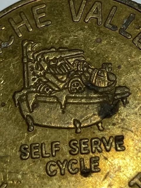 RARE BUGGY BATH CAR WASH TOKEN #qa1