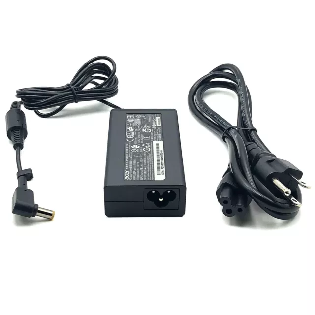 NEW OEM Acer Aspire A114-32 A314-21 A515-43 AC Adapter Charger & Power Cord 65W