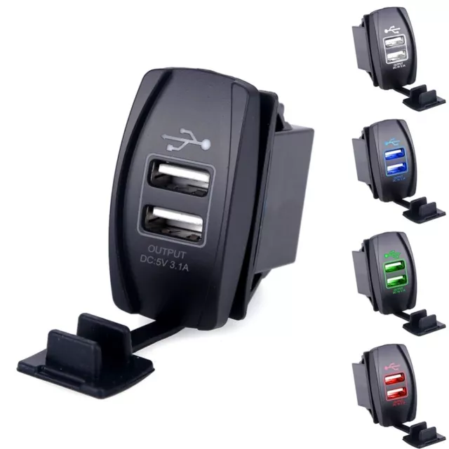 Doppia porta USB Caricabatterie per auto Caricabatterie per cellulare