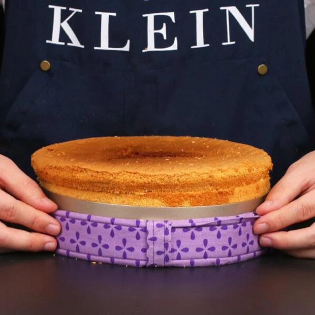 2 pz strisce per torte regolabili nastro per stampo per torte strumento da forno aiuto per la cottura accessori 2