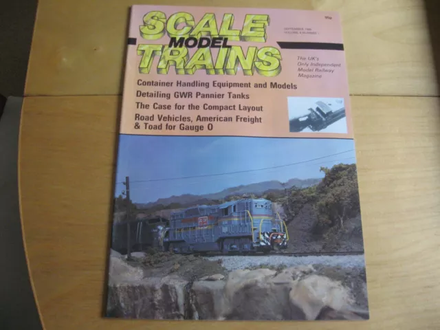 scale model trains magazine september 1985