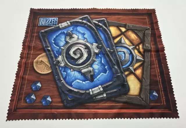 Blizzcon 2016 Exclusive Hearthstone Microfiber Screen Cleaning Cloth 2