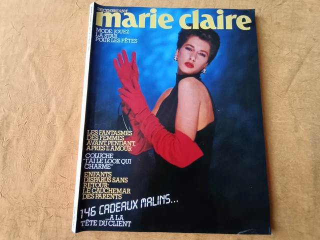 Magazine Marie Claire N°403 - Mars 1986 - Rare édition Vintage