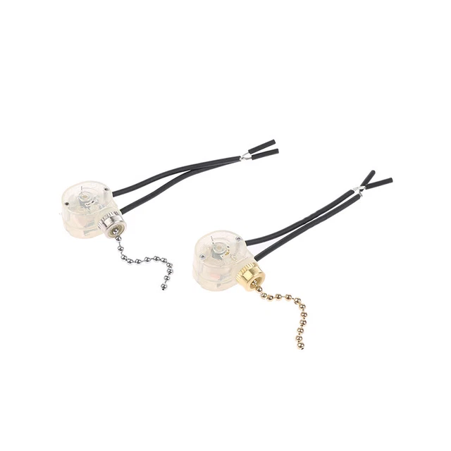 WALL LIGHT PULL Rope Switch Universal Chain Ceiling Fan Lamp ...