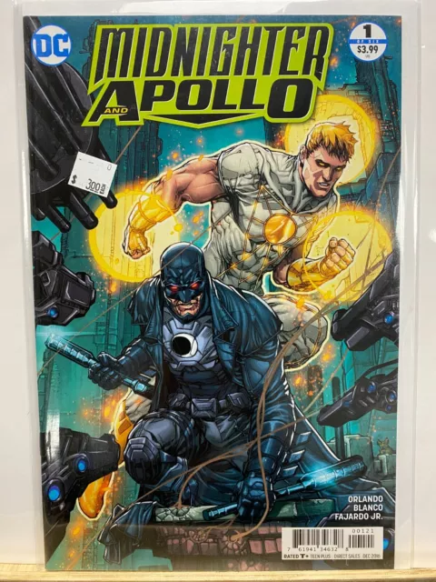 Midnighter Apollo #1 2016 Variant howard porter NM/NM-