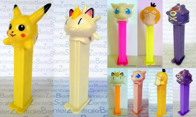 PEZ - POKÈMON - PIKATCHU - PSYDUCK - MEOWTH - MEW - KOFFING - Please select !!!