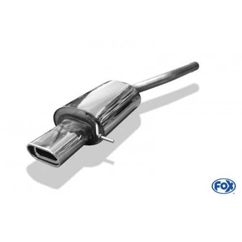 Fox Rennsportanlage 135X80Mm Typ 53 Für Skoda Octavia Ii Combi