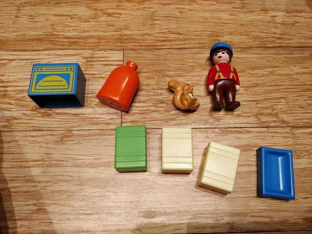 Playmobil Farm Accessories, Farmer, Oven, House