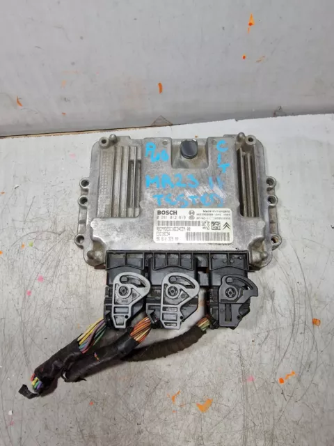 2006 PEUGEOT PARTNER ECU 1600HDI 0281012619 9661032980 ORIGINAL mit Steckern getestet