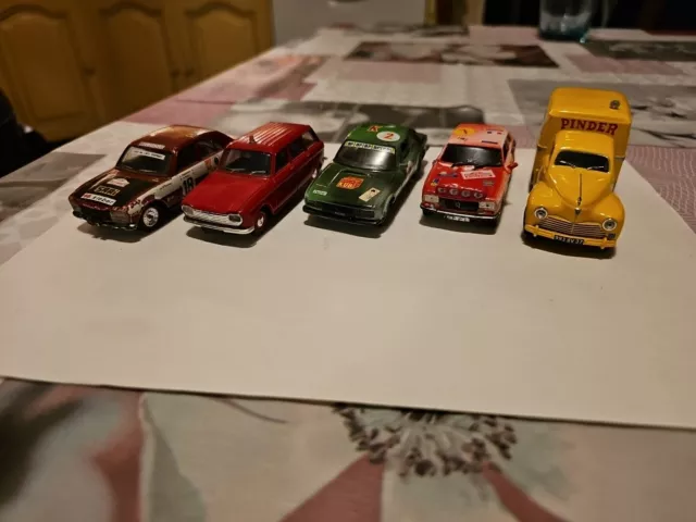 voitures miniatures 1/43 lot