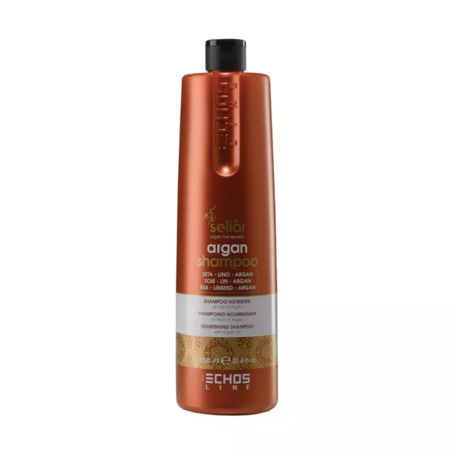 8033210296163 Seliar Argan Shampoo odżywczy szampon z olejkiem arganowym 1000ml