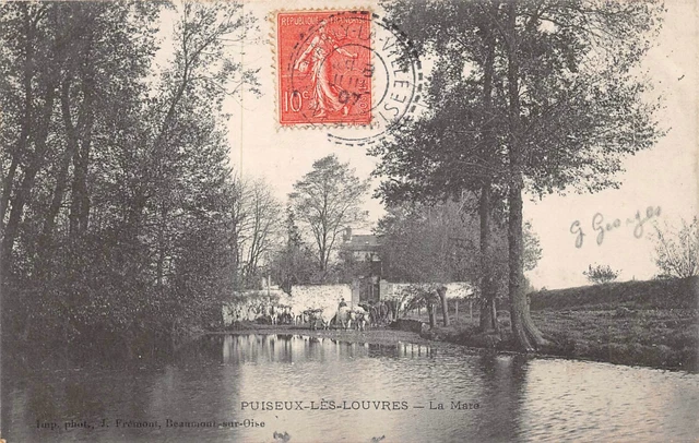 CPA-Puiseux les Louvres - La Mare (127895)