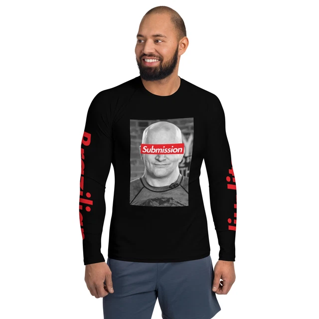 JOHN DANAHER BRAZILIAN Jiu-Jitsu BJJ Gi No-gi Nogi MMA Long Sleeve Rash