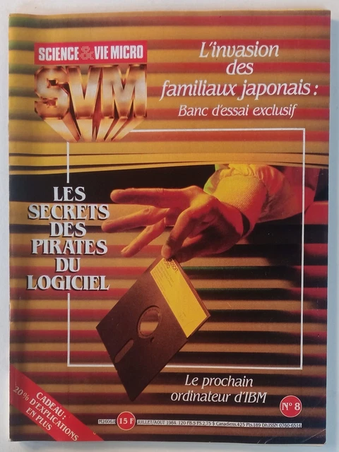 Magazine SVM Science et Vie Micro N°8 Juillet 1984 VF Informatique