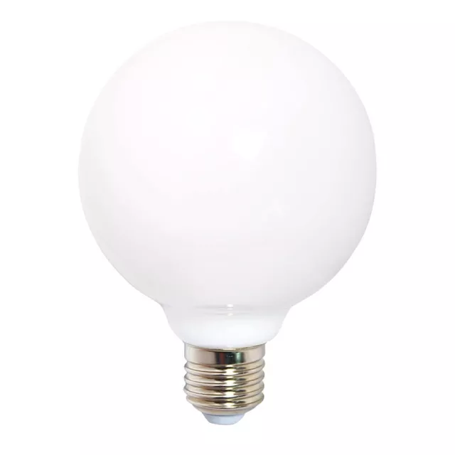 LED Filament Leuchtmittel Globe G125 12W = 100W E27 opal matt 1500lm warmweiß