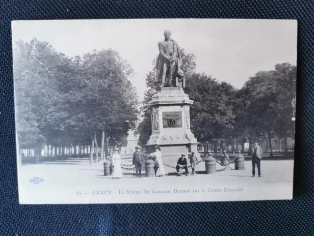 CPA 54 NANCY - La Statue du Général Drouot sur le Cours Léopold