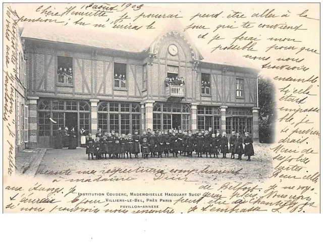 95 . n° 49263 . villiers le bel . institution couderc . paillon annexe