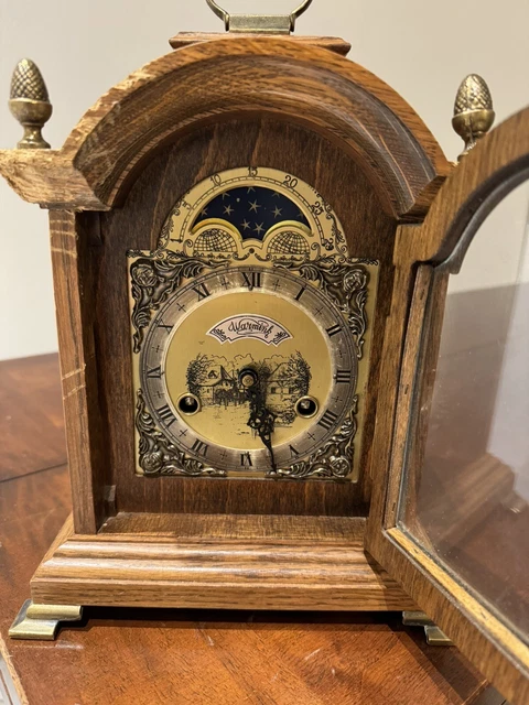 OROLOGIO DA TAVOLO camino olandese con fasi lunari Warmink WUBA