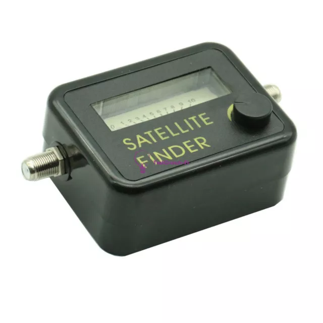 1X  Digital Satellite Signal Dish FTA HD Monitors Signal Strength Meter Finder